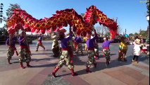ºoº [上海ディズニーランド] チャイナ服ダッフィーがかわいいドラゴンダンスセレブレーション Chinese New Year Dragon Dance Celebration  2017
