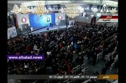 الرئيس السيسى يبكى فى احتفالية يوم المرأة المصرية