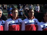 Davis Cup FRA v CZE - Fans & Opening ceremony sights and sounds...