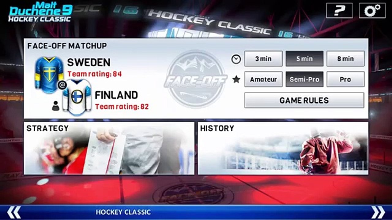По бы классический отличительный Игры Игры хоккей ИОС / Android прицеп HD Дюшен в