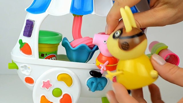 Пеппа свинья играть доч мутный лужи английский эпизоды Новые функции Пеппа свинья Игрушки пластилин видео