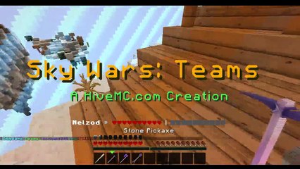 MINECRAFT SKYWARS avec Nelzod - Je suis une moto !
