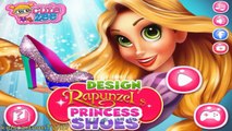 Design Rapunzel Princess Shoes - Princess Video Games For Little Girls