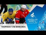 Norway v Sweden full game| Ice sledge hockey | Sochi 2014 Paralympic Winter Games