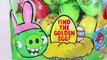 Surprise Easter Eggs Play Doh Covered Giant Egg Blind Bag Toys Angry Birds, LPS, Pac-Man,