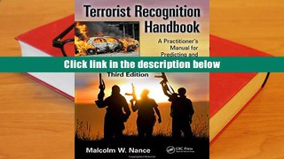 PDF [Download]  Terrorist Recognition Handbook: A Practitioner s Manual for Predicting and