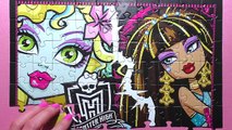 MONSTER HIGH Kids Puzzle Game Rompecabezas Learn Play Jigsaw Puzzles Toys Learning Activities