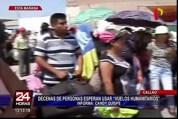 Download Video: Grupo Aéreo N°8: cientos de personas esperan por “Vuelos Humanitarios”