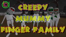 Creepy Mummy Finger Family | Funny Finger Family Nursery Rhymes in 3D