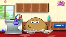 Pou Washing Dishes - Free Online Games For Kids new HD