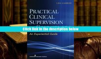 Download [PDF]  Practical Clinical Supervision for Counselors: An Experiential Guide Pre Order