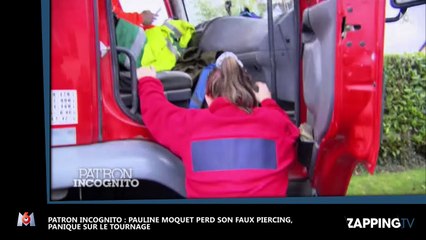 Patron Incognito : Pauline Moquet perd son faux piercing, panique sur le tournage (vidéo)