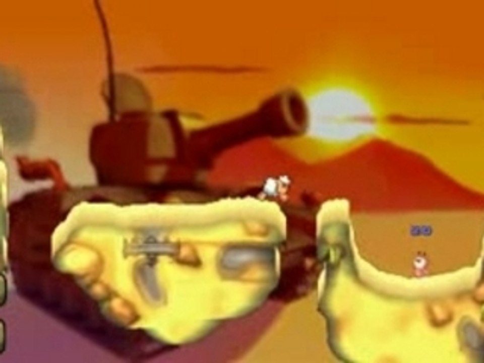 PSP Worms Open Warfare 2 Puzzle 9