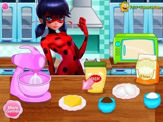 PRODIGIOSA LADYBUG COCINA PASTELITOS MIRACULOUS LADYBUG COOKING CUPCAKES