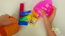 Play Doh Ice Cream Cones Decorated with Candy M&Ms