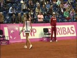 Fed Cup Highlights: Anastasia Pavlyuchenkova v Jelena Jankovic