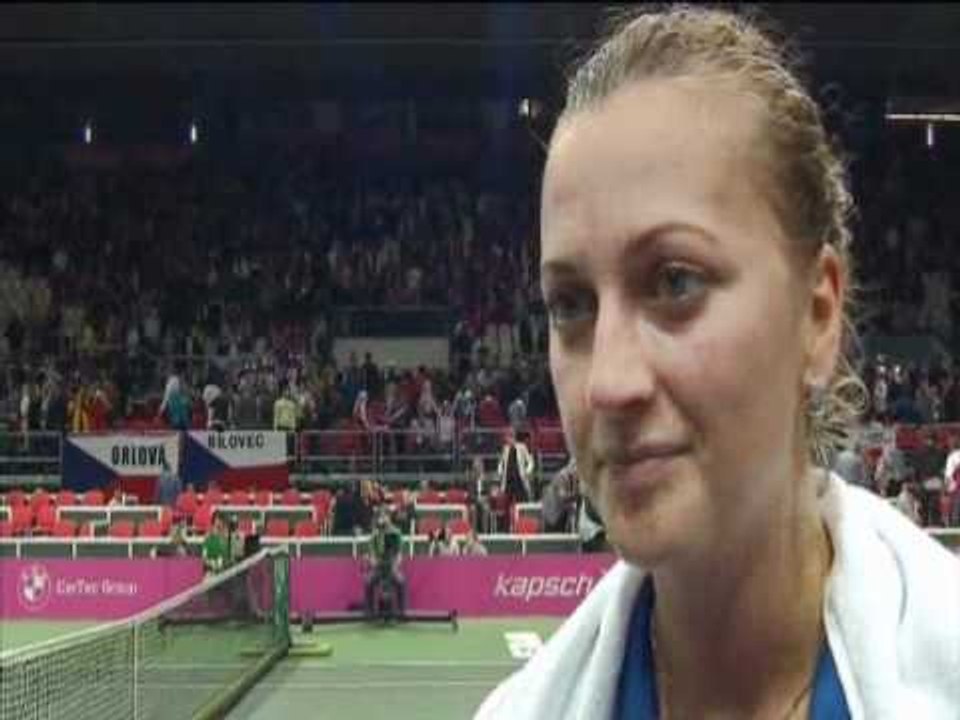 Fed Cup Interview: Petra Kvitova