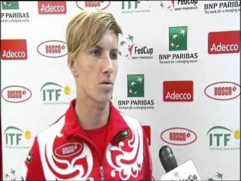 Fed Cup Interview: Svetlana Kuznetsova