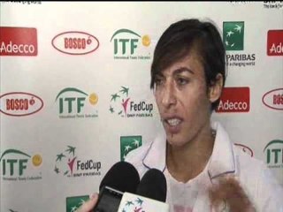 Fed Cup Interview: Francesca Schiavone