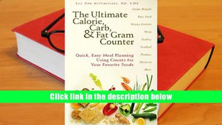 Audiobook  The Ultimate Calorie, Carb,   Fat Gram Counter For Ipad