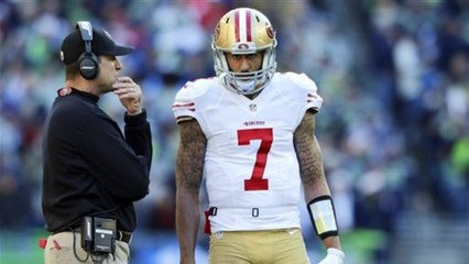 Jim Harbaugh on Kaepernick: He'll win championships