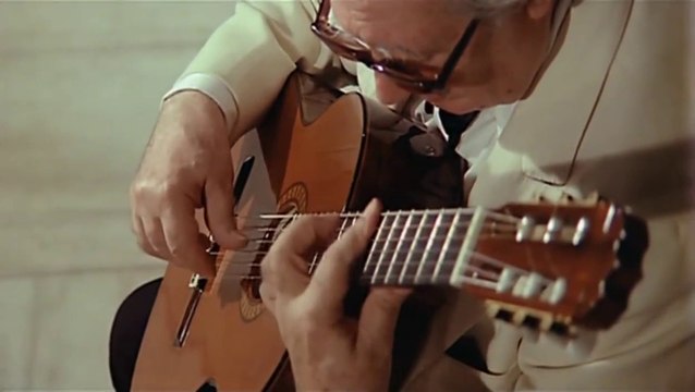 ANDRES SEGOVIA,,'''ASTURIAS''' by ISAAC ALBENIZ,,,BLACK & WHITE MYRON