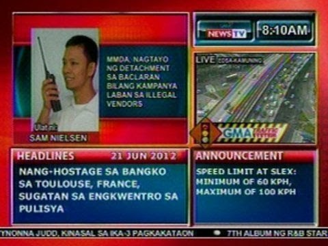 DB: MMDA, nagtayo ng detachment sa Baclaran bilang kampanya vs illegal vendors