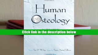 Ebook Online Human Osteology, Second Edition  For Full
