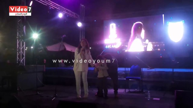 أصالة تشعل حفل مصر أمنا كلنا دعما لصندوق تحيا مصر