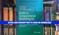 Read Guide to Computational Modelling for Decision Processes: Theory, Algorithms, Techniques and