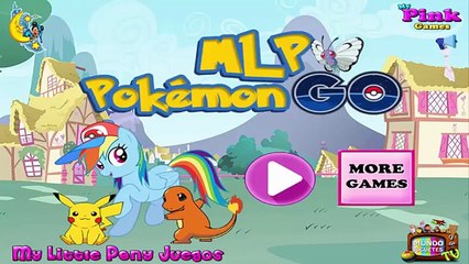 My Little Pony Play Pokemon Go - My Little Pony Video Game For Kids