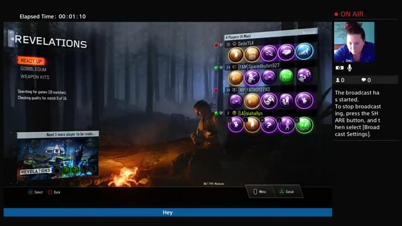Heather's Live PS4 Broadcast