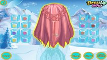 Frozen Elsa hair tutorial easy games for girls | Frozen Elsa and Anna songs for children