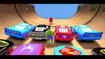 Colors Spiderman Family Vs Colors BUS Finger Family Children Nursery Rhymes Collection For