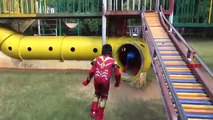 SPIDERMAN AND IRONMAN FIGHT IN REAL LIFE!?
