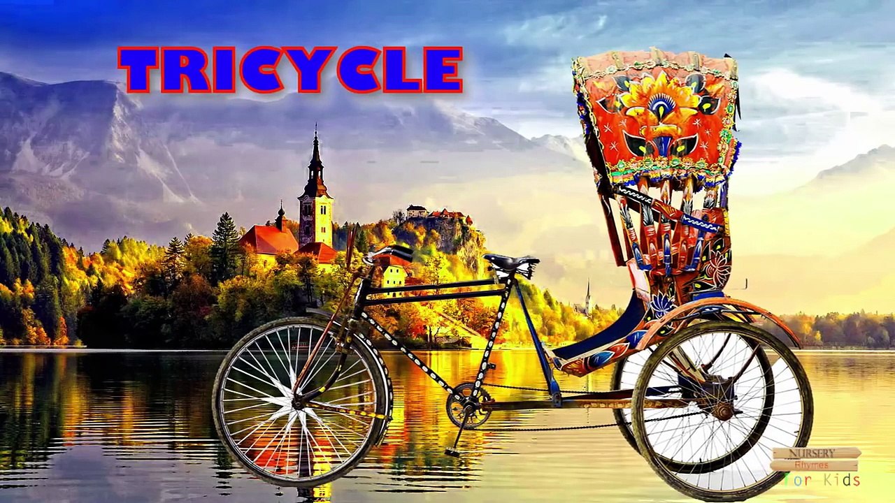 Learning Street Vehicles Names and Sounds for kids - Learn Cars, Trucks, Tractors, Ambulan