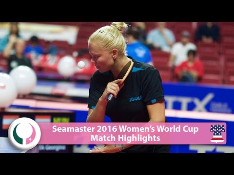 2016 Women’s World Cup Highlights I Liu Jia vs Georgina Pota (R16)