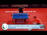 2016 Men’s World Cup Highlights I Xu Xin vs Hugo Calderano (R16)