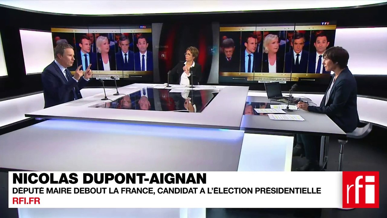 Nicolas Dupont-Aignan, député-maire de l’Essonne, président de Debout la France