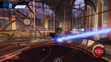 Rocket League first ever practice