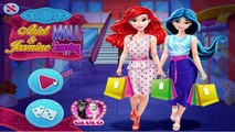 Ariel and Jasmine Mall Shopping - Princess Game For Kids