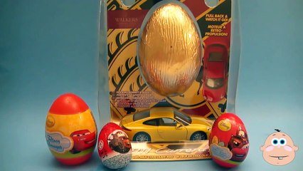 NEW Huge 101 Surprise Egg Opening Kinder Surprise Elmo Disney Pixar Cars Mickey Minnie Mou