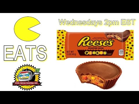 EATS - Reese's Cups STUFFED WITH REESE'S PIECES (Episode 227)
