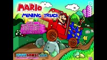Los Juegos De Super Mario En Línea Gratis Mario Mining Truck Juego