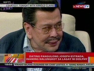 BT: Erap, inaming malungkot sa lagay ni Dolphy