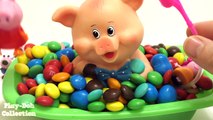 Nick Jr. Peppa Pig BATH PAINT Fun, Disney Frozen Learn Colors, Tub Toy Surpises George Bub