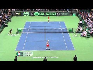 Shot of the Day - Novak Djokovic's fantastic overhead smash