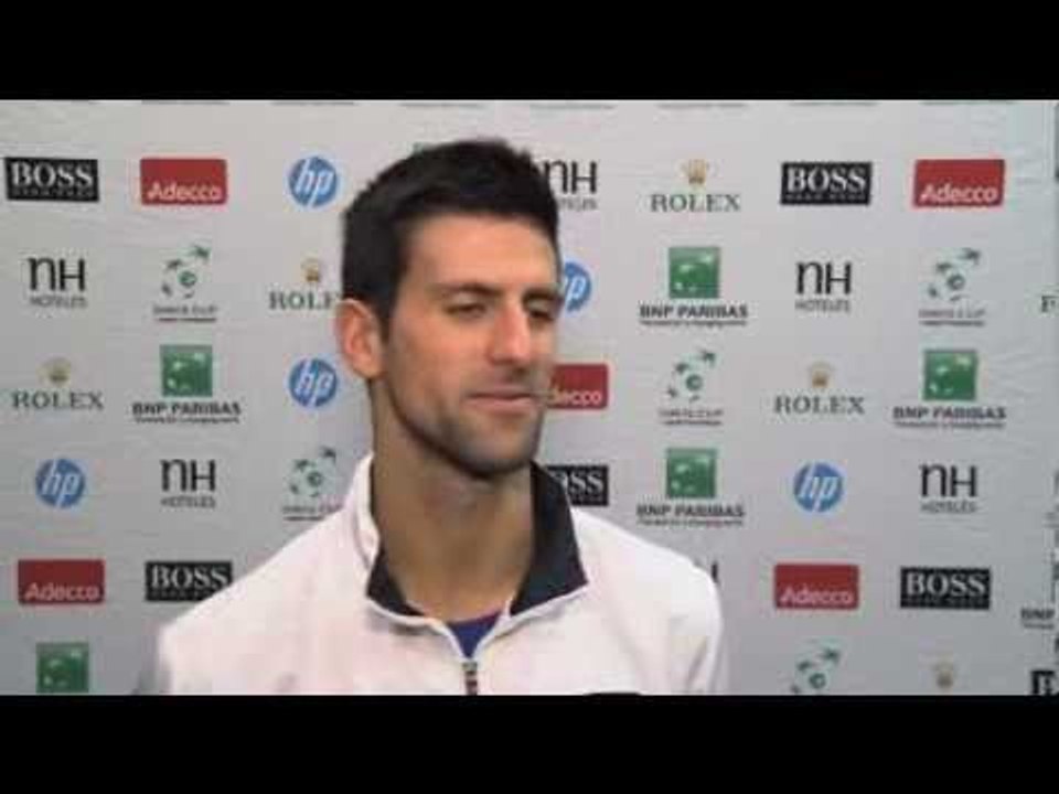 Talking tennis with Team Serbia