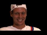 Official Davis Cup by BNP Paribas Interview - Tomas Berdych talks Twitter