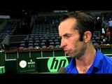 Official Davis Cup by BNP Paribas - Stepanek interview after Rubber 1